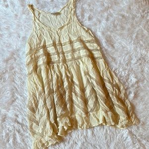 Free People lace inset tunic